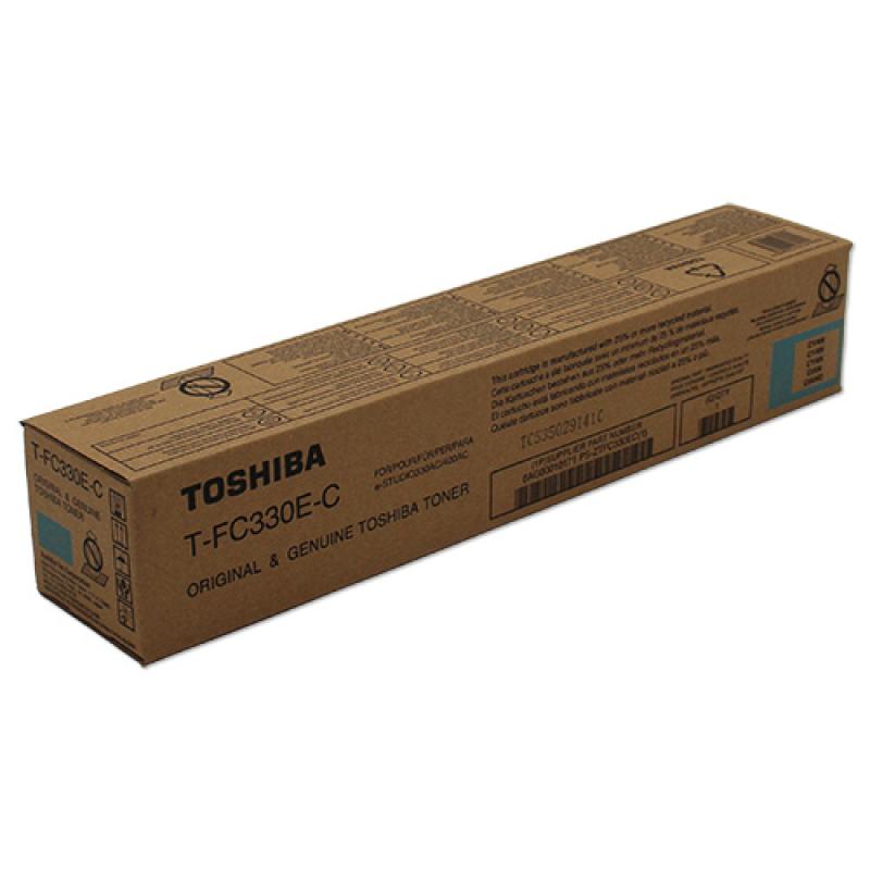 TOSHIBA Toner T-FC330EC TFC330EC Cyan (6AG00009130)