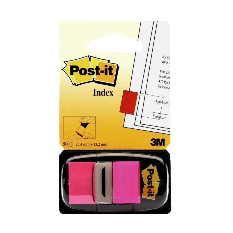 3M Post-it Postit Index 680-21 68021 Index-Streifen IndexStreifen mit Spender (680-21)