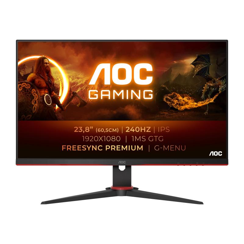 AOC Gaming 24G2ZE BK LED Monitor (24G2ZE/BK)