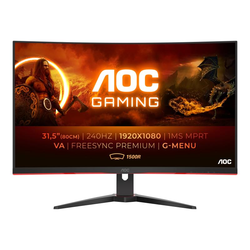 AOC Monitor Gaming C32G2ZE BK (C32G2ZE/BK)