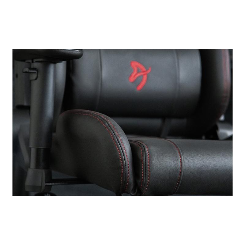 Arozzi Inizio Black Schwarz PU Red logo (INIZIO-PU-BKRD) (INIZIOPUBKRD)