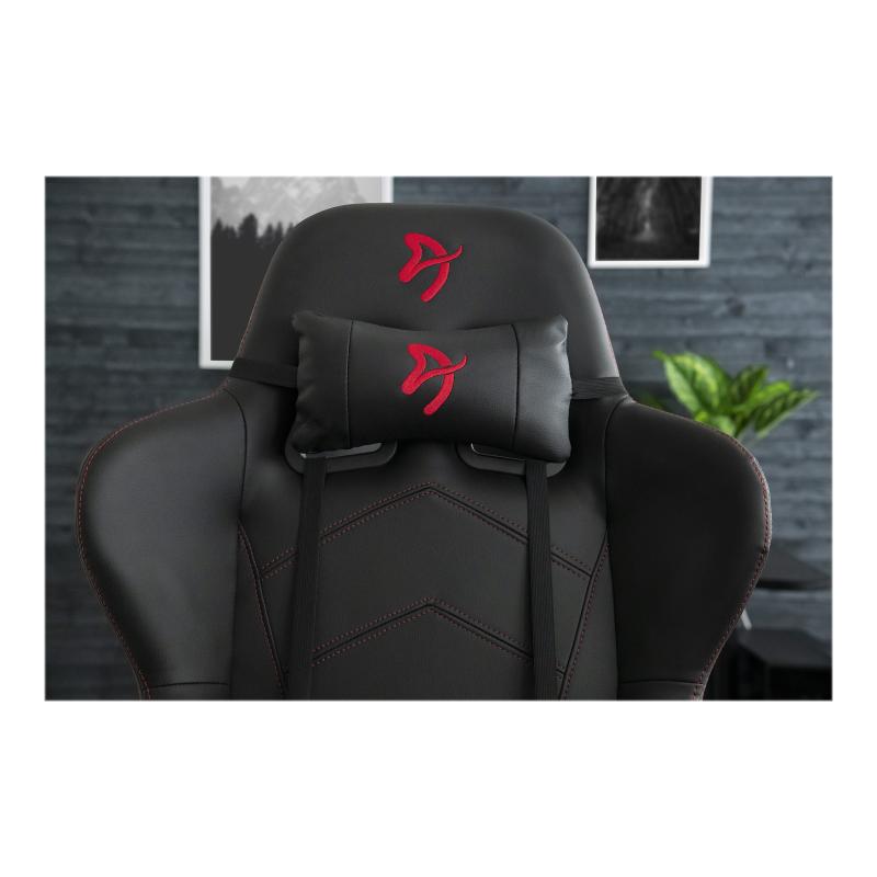 Arozzi Inizio Black Schwarz PU Red logo (INIZIO-PU-BKRD) (INIZIOPUBKRD)