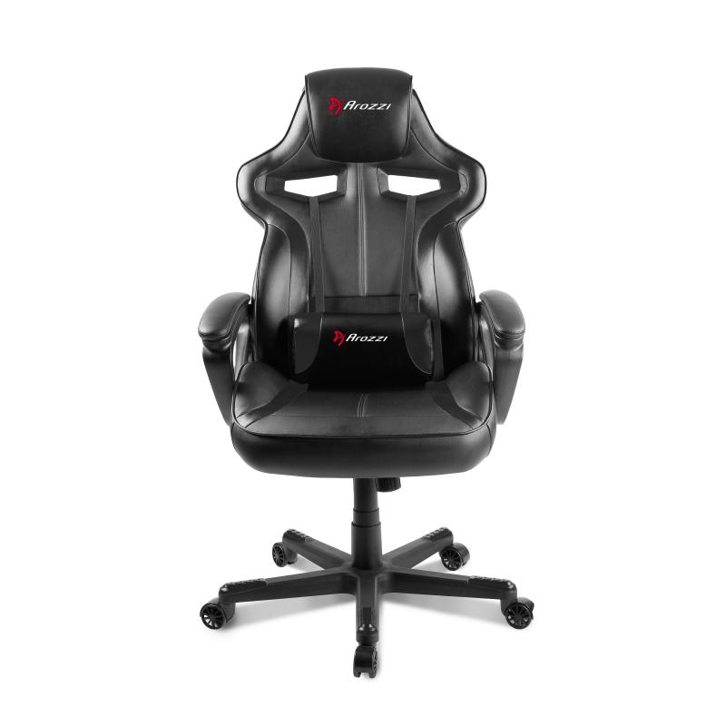 Arozzi Milano Gaming Chair Black Schwarz (MILANO-BK) (MILANOBK)