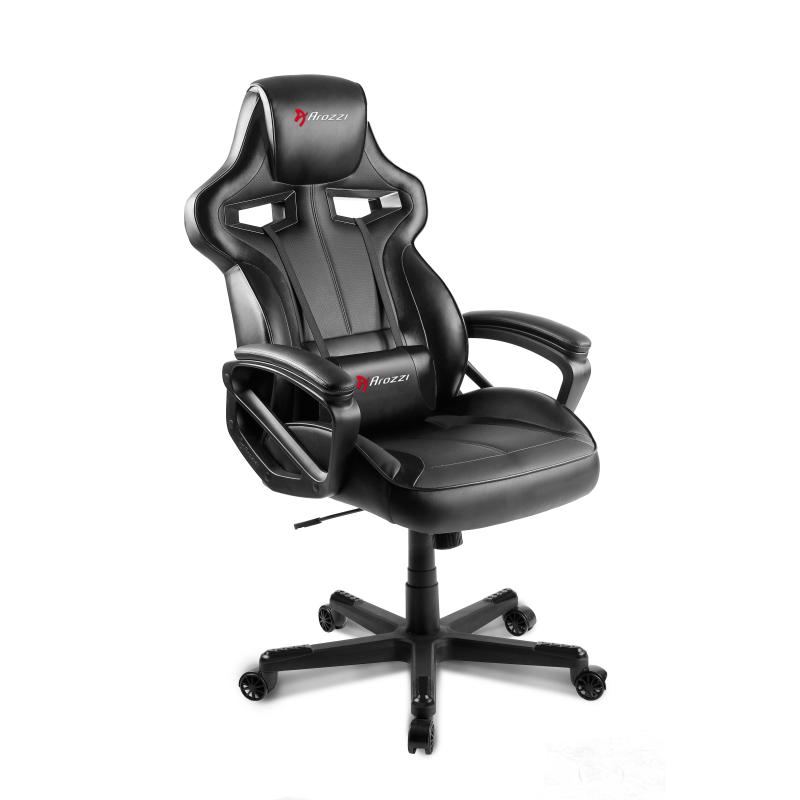 Arozzi Milano Gaming Chair Black Schwarz (MILANO-BK) (MILANOBK)