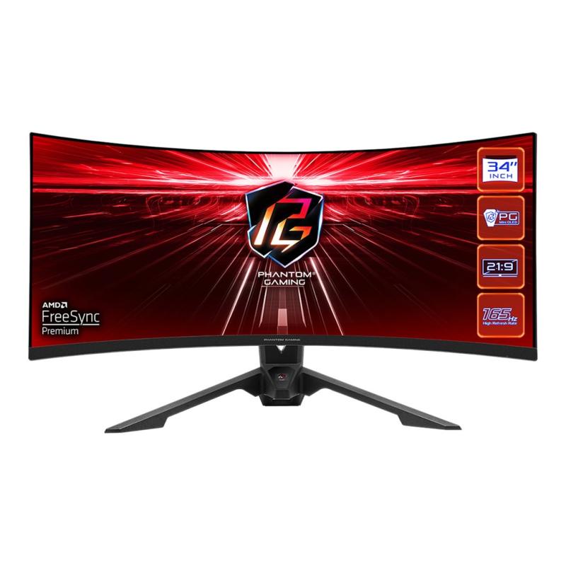 ASRock Monitor Gaming PG34WQ15R3A (90LXA010-A0E3A0V) (90LXA010A0E3A0V)
