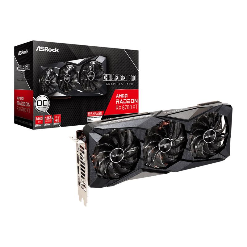 ASRock Radeon RX 6700 XT Challenger Pro 12GB OC (90-GA2LZZ-00UANF) (90GA2LZZ00UANF)