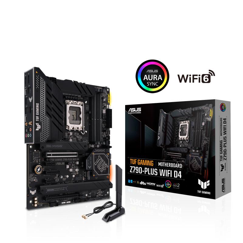 ASUS Mainboard TUF Gaming Z790-Plus Z790Plus WIFI D4 (90MB1CR0-M0EAY0) (90MB1CR0M0EAY0)