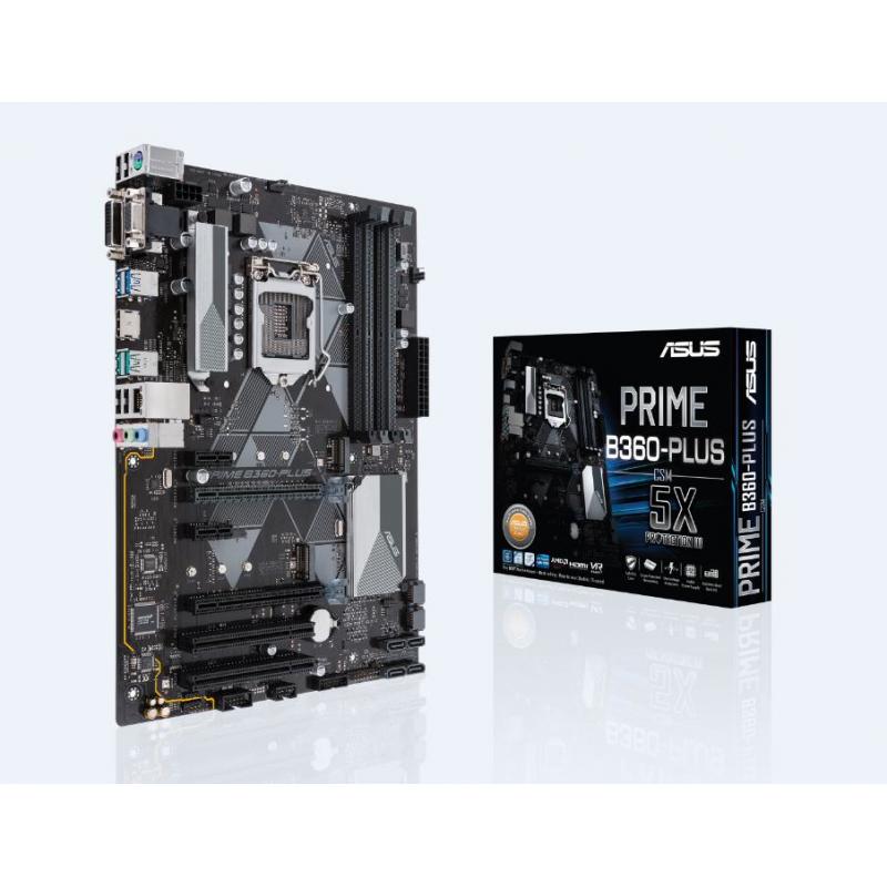 ASUS Mainboard-1151v2 Mainboard1151v2 B360 Asus B360 PRIME B360-PLUS B360PLUS (90MB0WB0-M0EAY0) (90MB0WB0M0EAY0)