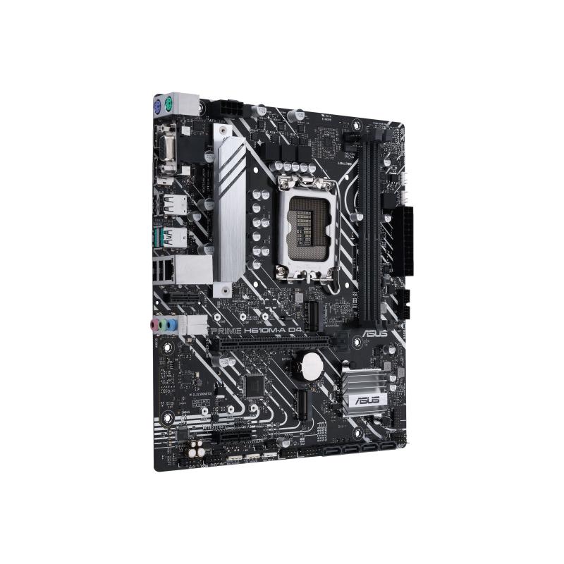 ASUS Mainboard Prime H610M-A H610MA D4-CSM D4CSM (90MB19P0-M0EAYC) (90MB19P0M0EAYC)