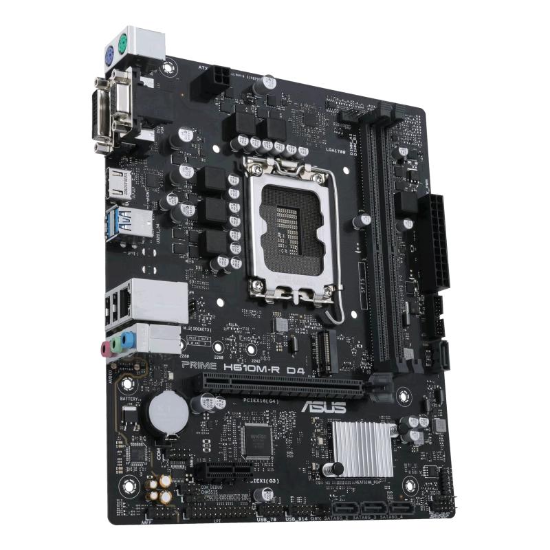 ASUS Mainboard PRIME H610M-R H610MR D4- D4 micro ATX (90MB1B40-M0ECY0) (90MB1B40M0ECY0)