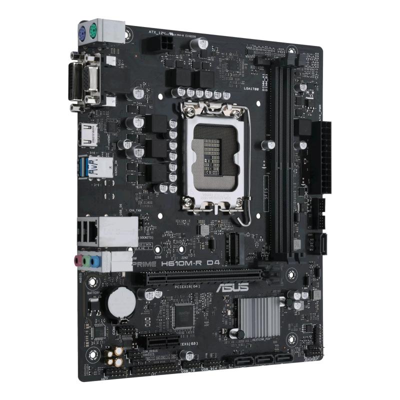 ASUS Mainboard PRIME H610M-R H610MR D4- D4 micro ATX (90MB1B40-M0ECY0) (90MB1B40M0ECY0)
