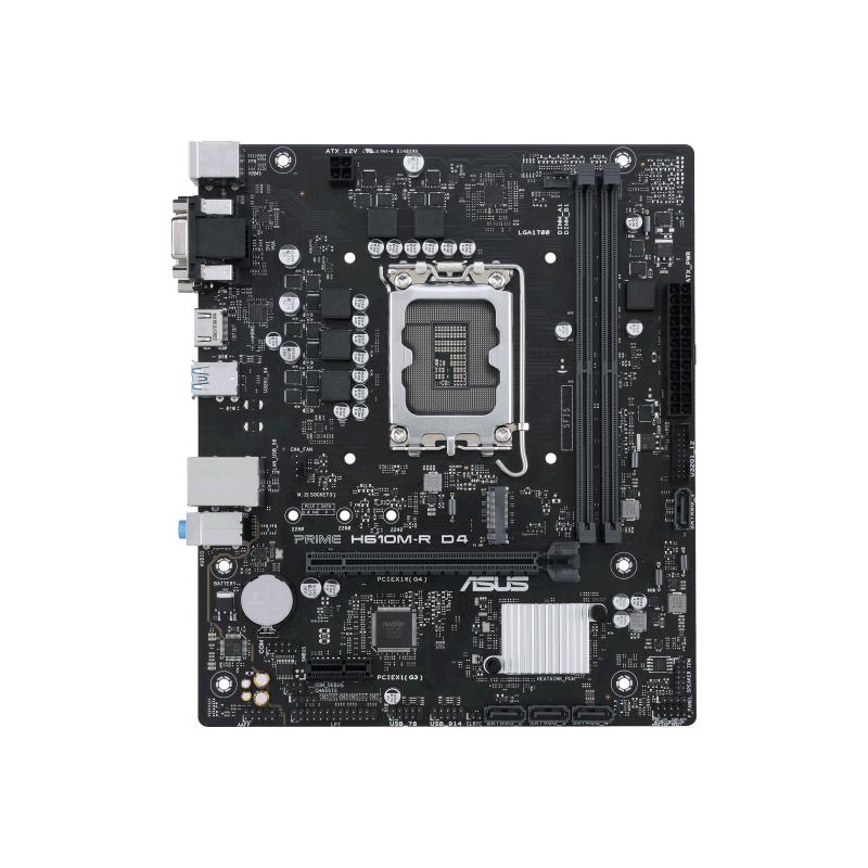 ASUS Mainboard PRIME H610M-R H610MR D4- D4 micro ATX (90MB1B40-M0ECY0) (90MB1B40M0ECY0)