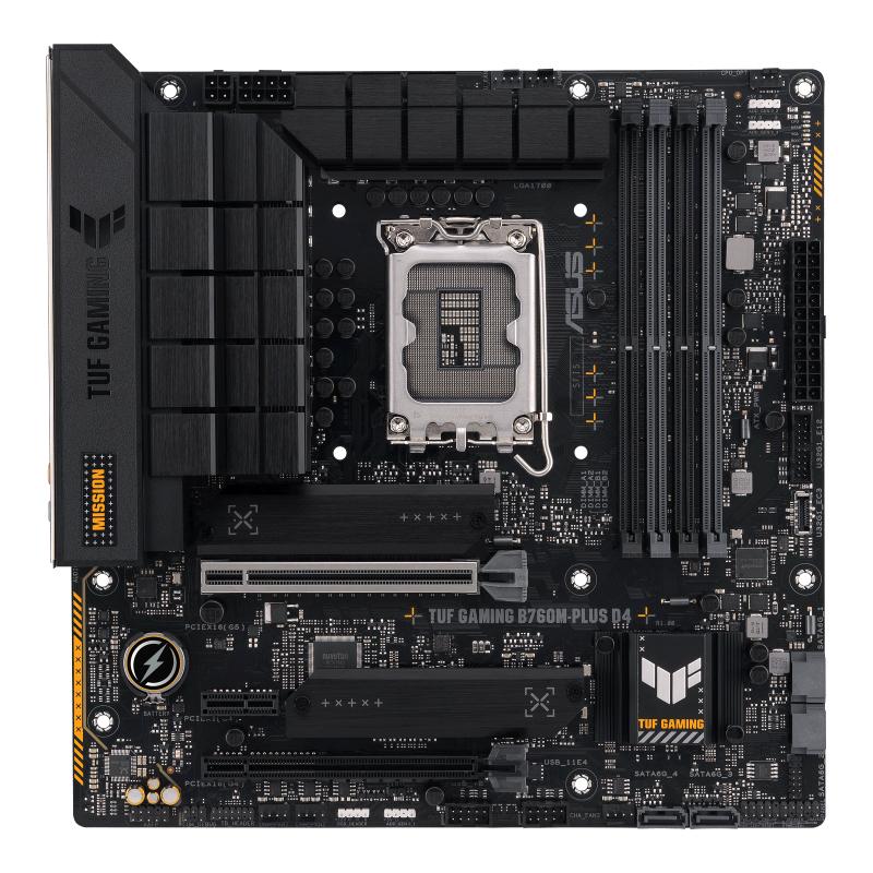 ASUS Mainboard TUF Gaming B760M-Plus B760MPlus D4 (90MB1DI0-M0EAY0) (90MB1DI0M0EAY0)
