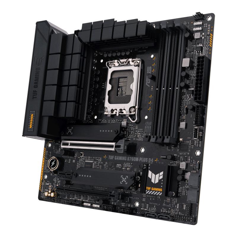 ASUS Mainboard TUF Gaming B760M-Plus B760MPlus D4 (90MB1DI0-M0EAY0) (90MB1DI0M0EAY0)
