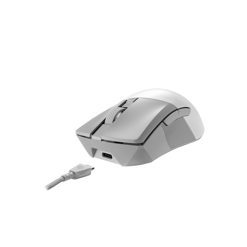 Asus Mouse ROG Gladius III Wireless Aimpoint White (90MP02Y0-BMUA10) (90MP02Y0BMUA10) (90MP02Y0-BMUA11) (90MP02Y0BMUA11)