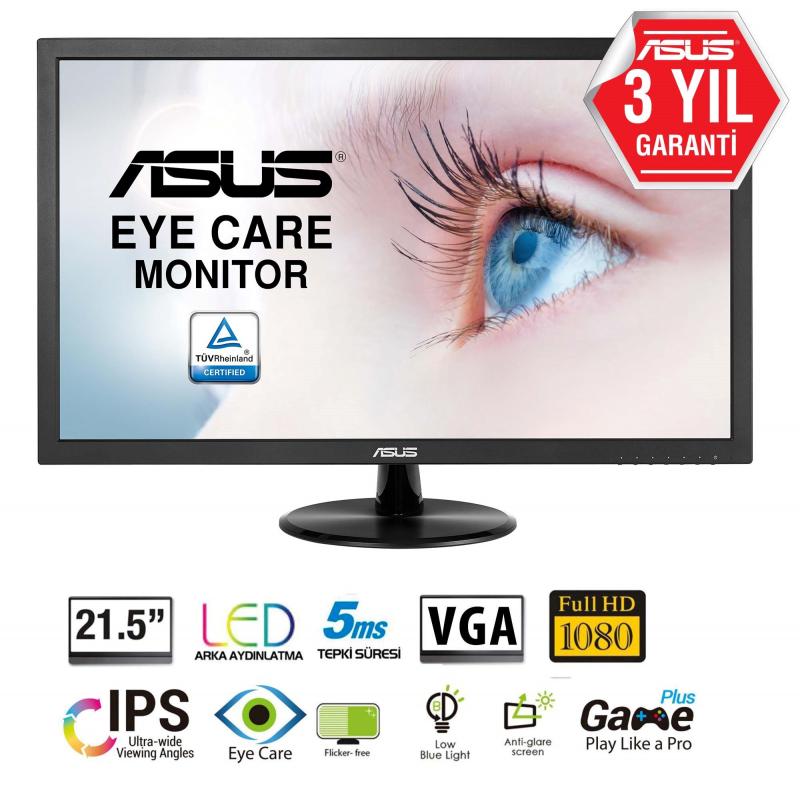 ASUS Monitor VP228DE 21,5" (90LM01K0-B04170) (90LM01K0B04170)