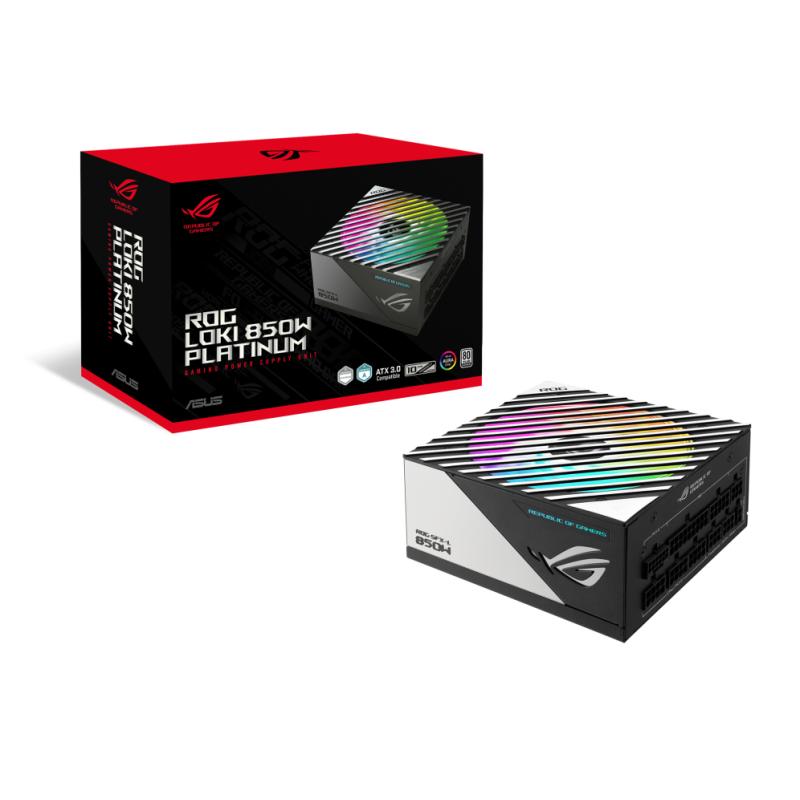 ASUS ROG Loki Platinum 850W SFX-L, SFXL, ATX 3 0 (90YE00N3-B0NA00) (90YE00N3B0NA00)