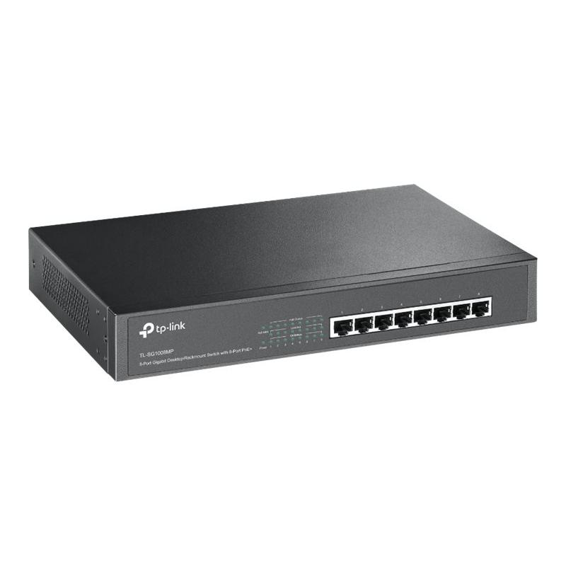 TP-LINK TPLINK Switch TL-SG1008MP TLSG1008MP (TL-SG1008MP)