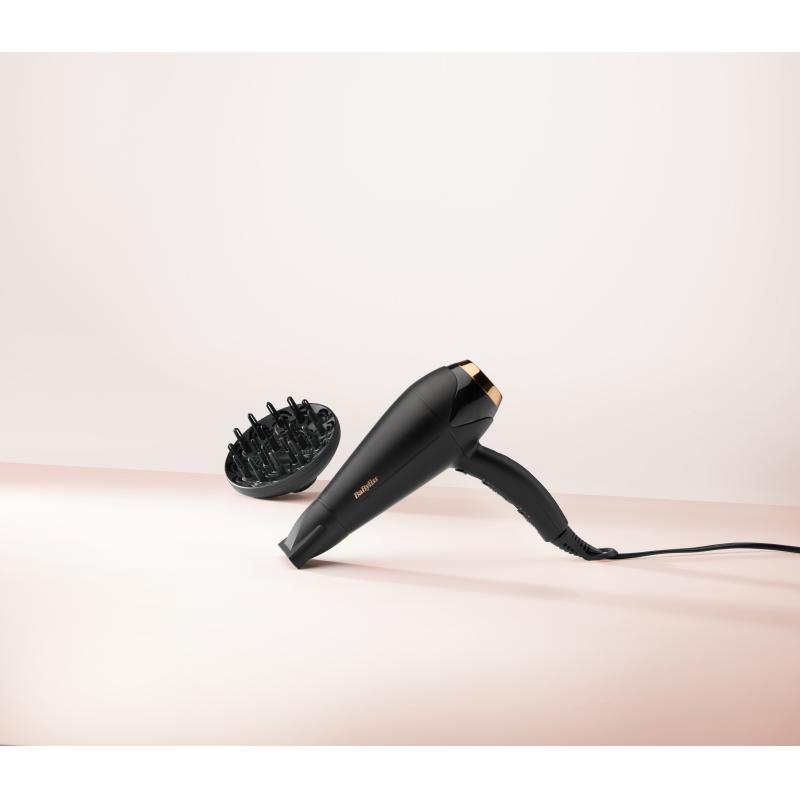 BaByliss Hair Dryer Turbo Shine black Schwarz (D570DE)