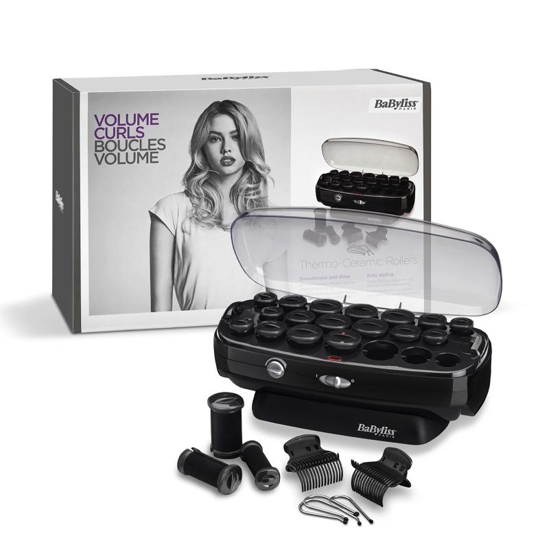 Babyliss Heated Hair Rollers black Schwarz (RS035E)