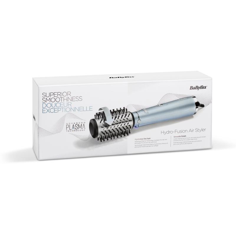 BaByliss Hot Air Brush Hydro Fusion Styler iceblue (AS773E)