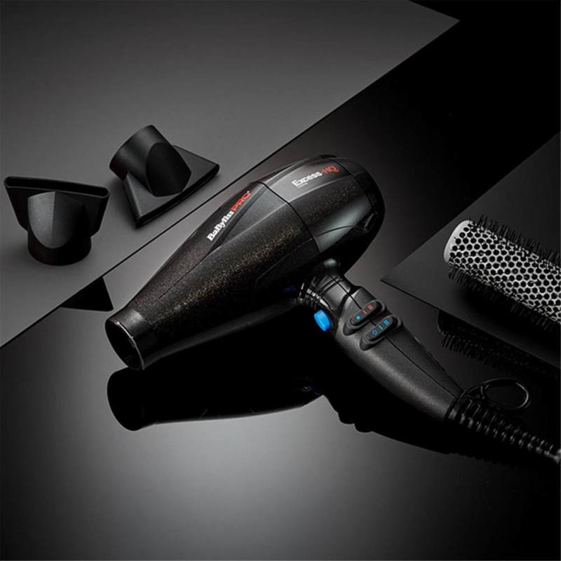 BaByliss Pro Hair Dryer Pro Excess-HQ ExcessHQ black Schwarz (BAB6990IE)