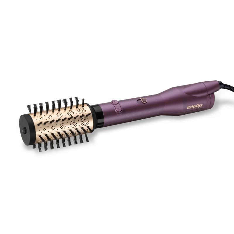 BaByliss Rotating Hot Air Brush (AS950E) Big Hair Dual purple