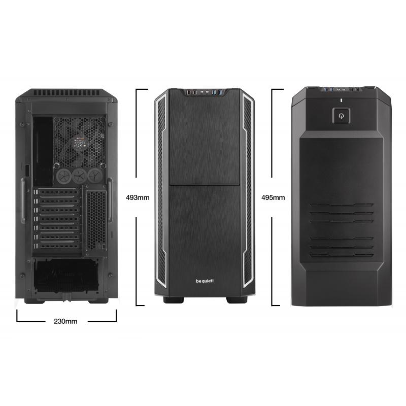 be quiet! Silent Base 600 Silver (BG007)