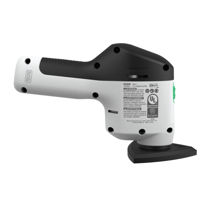 Black Schwarz & Decker Delta Sander 12V 1,5Ah (REVDS12C-QW) (REVDS12CQW)