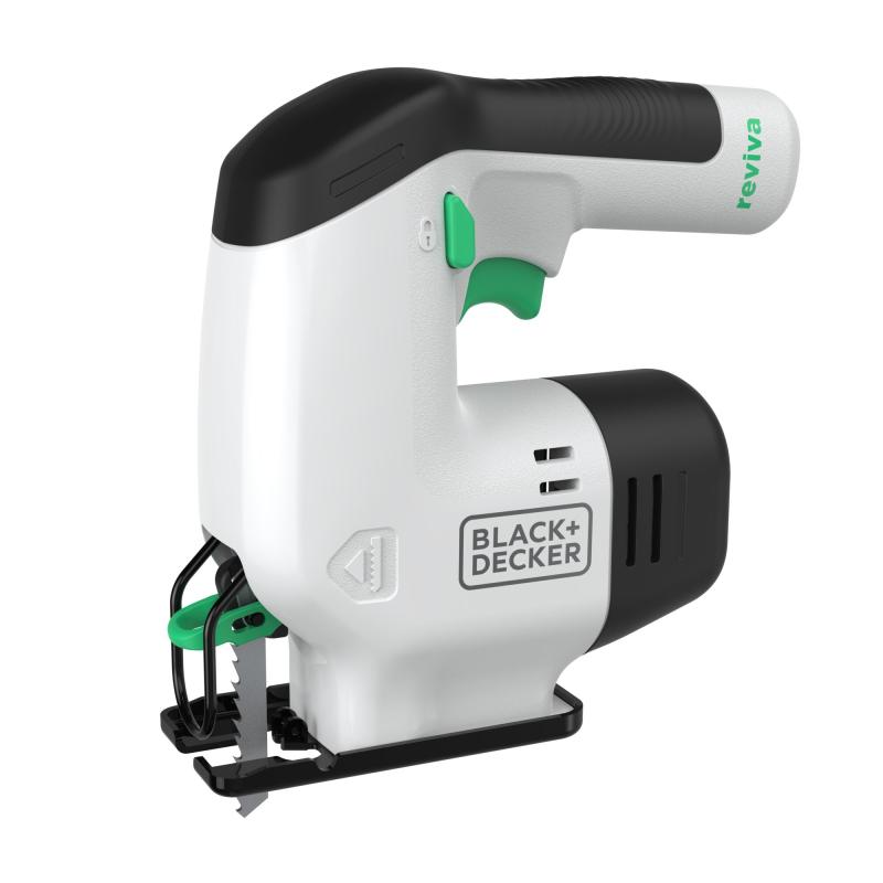 Black Schwarz & Decker Jigsaw 12V 1,5Ah (REVJ12C-QW) (REVJ12CQW)
