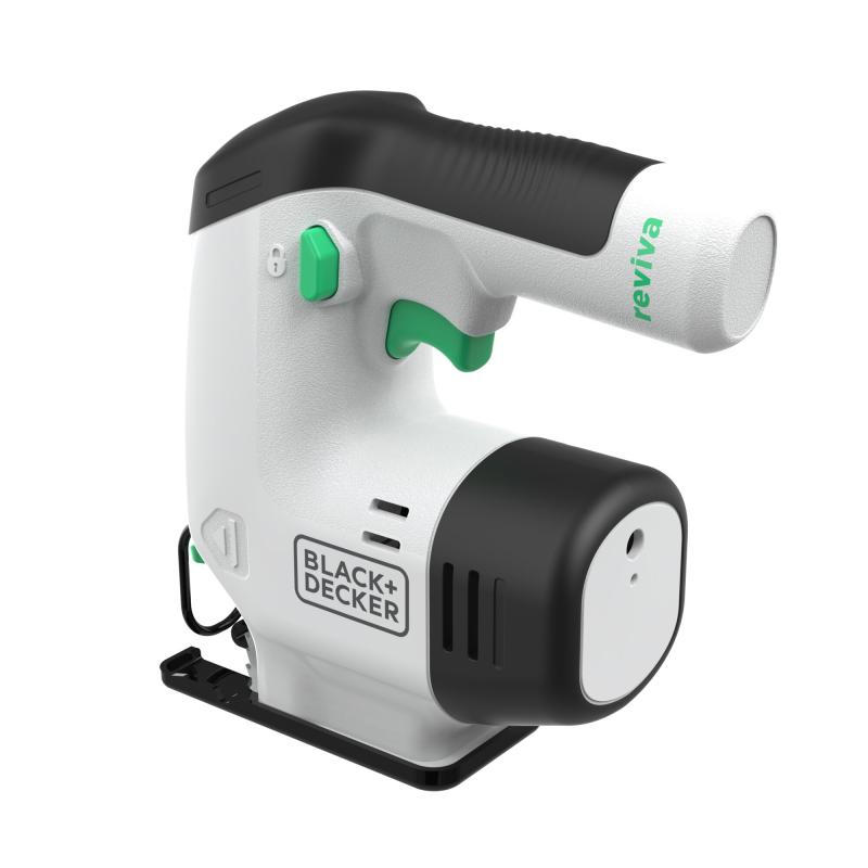 Black Schwarz & Decker Jigsaw 12V 1,5Ah (REVJ12C-QW) (REVJ12CQW)