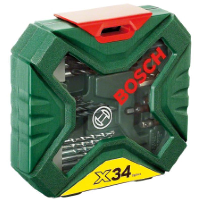 Bosch 34tlg X-Line XLine Classic Schrauber und Bohrer Set (2607010608)