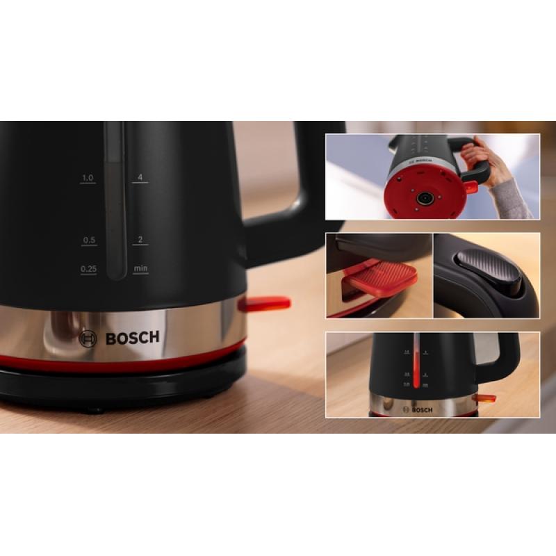 Bosch Kettle MyMoment black Schwarz (TWK4M223)