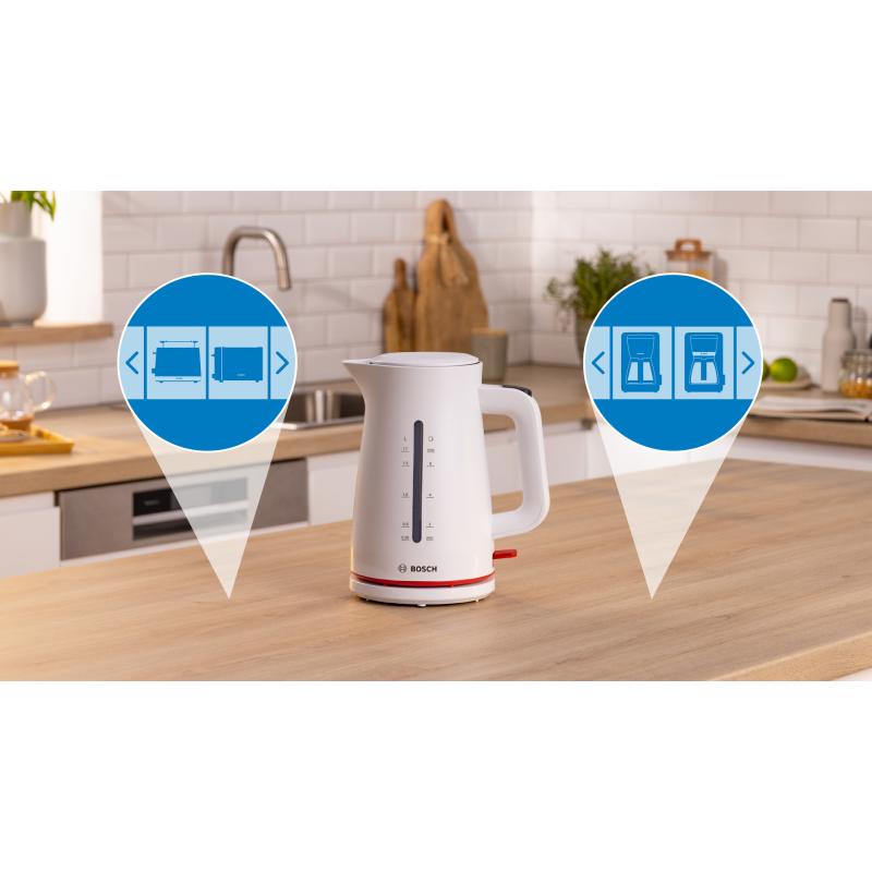 Bosch Kettle MyMoment white (TWK3M121)