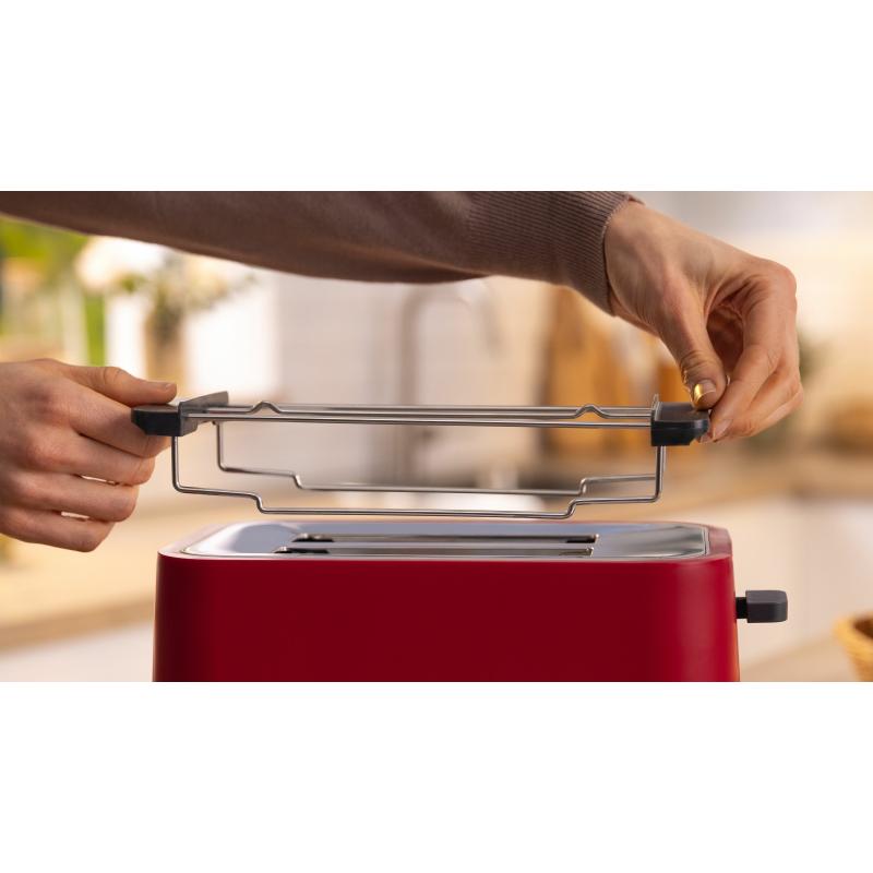 Bosch Toaster 2-Slice 2Slice red (TAT3M124)