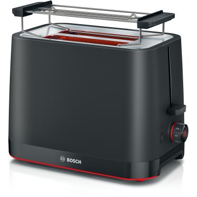 Bosch Toaster MyMoment 2-Slice 2Slice black Schwarz (TAT3M123)