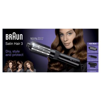 Braun Curling Iron Satin Hair 3 AS 330 black silver (BRAS330E)