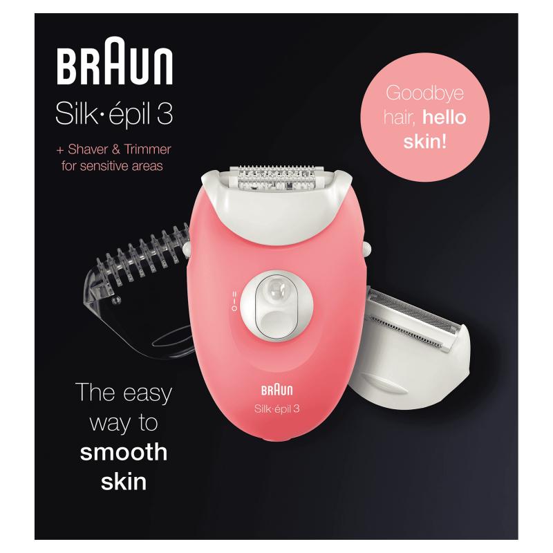 Braun Epilierer Silk-epil Silkepil 3 (3-440) (3440)