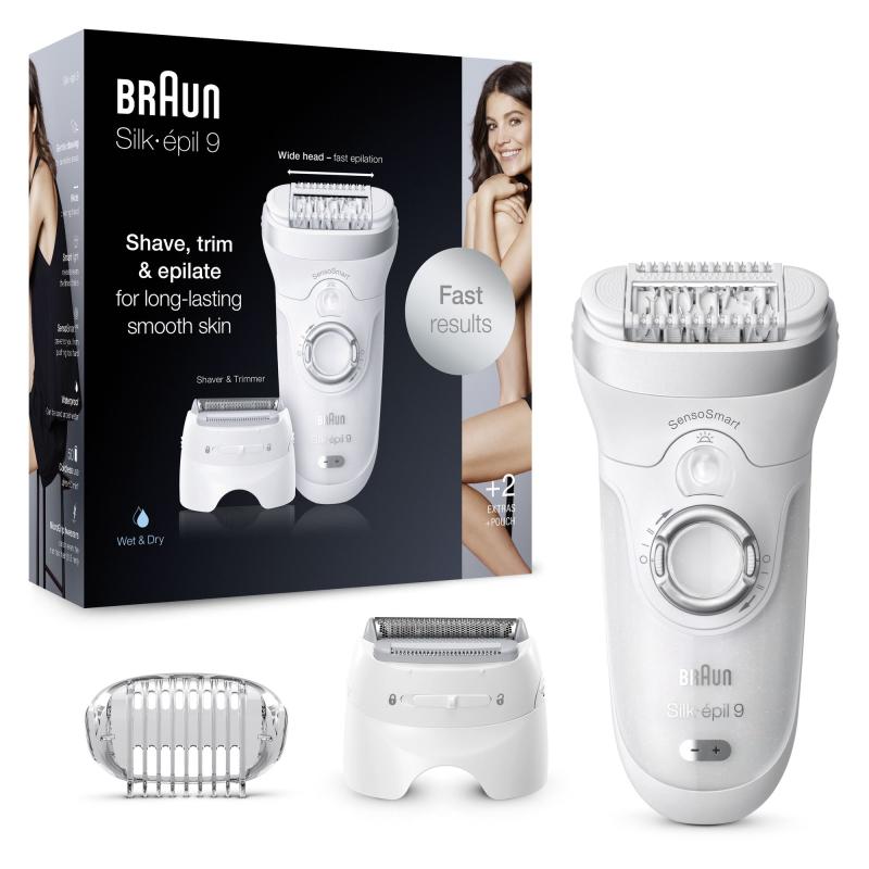 Braun Epilierer Silk-epil Silkepil 9-705 9705 white (426714)
