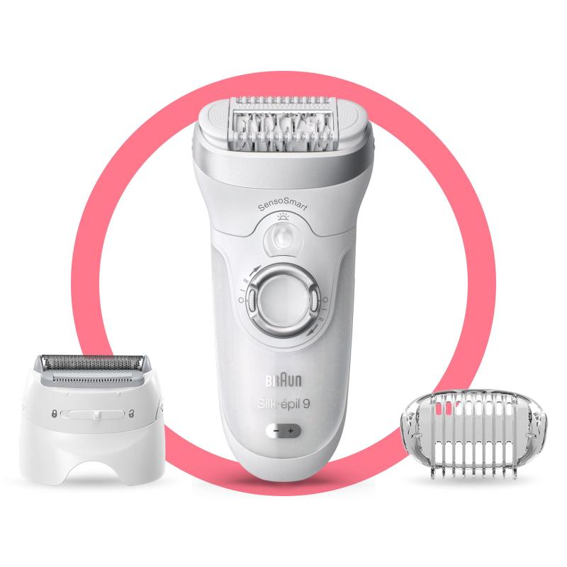 Braun Epilierer Silk-epil Silkepil 9-705 9705 white (426714)