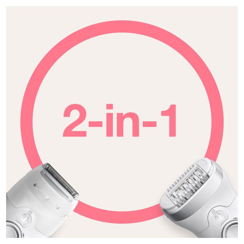 Braun Epilierer Silk-epil Silkepil 9-705 9705 white (426714)
