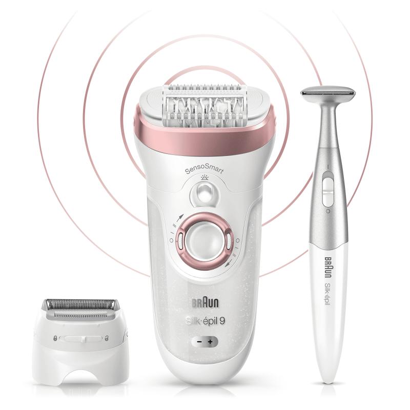 Braun Epilierer Silk-epil Silkepil 9-890 9890 SkinSpa SensoSmart (190325)