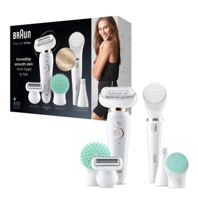 Braun Epilierer Silk-epil Silkepil 9 Flex 9300 Beauty Set SensoSmart Wet&amp;Dry (236696)