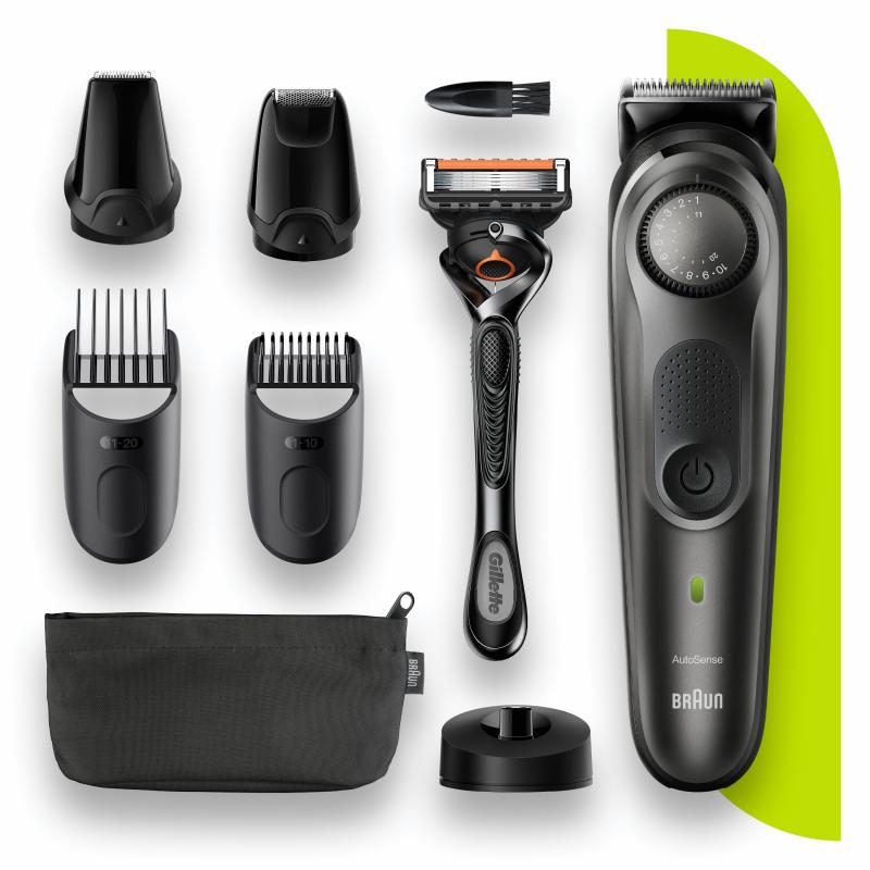 Braun Hair Clipper BT7340 Beardtrimmer black grey (418115)