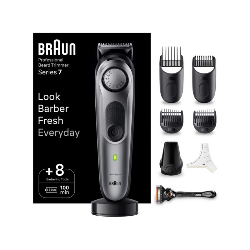 Braun Hair Clipper BT7420 Beardtrimmer grey (448273)