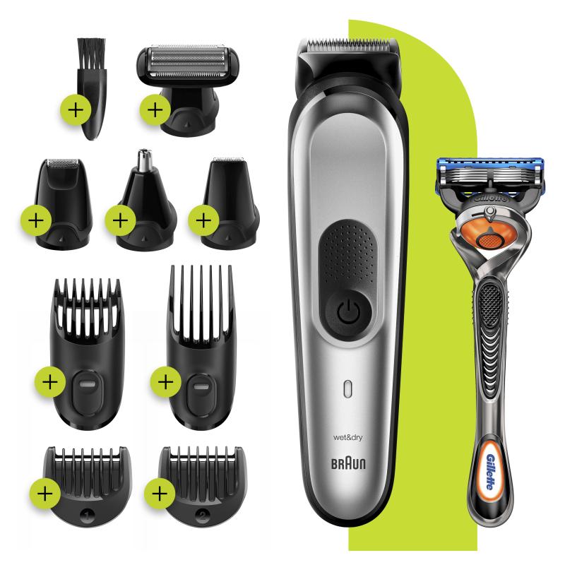 Braun Hair Clipper MGK7220 MultiGrooming Kit 10in1 (81704978)
