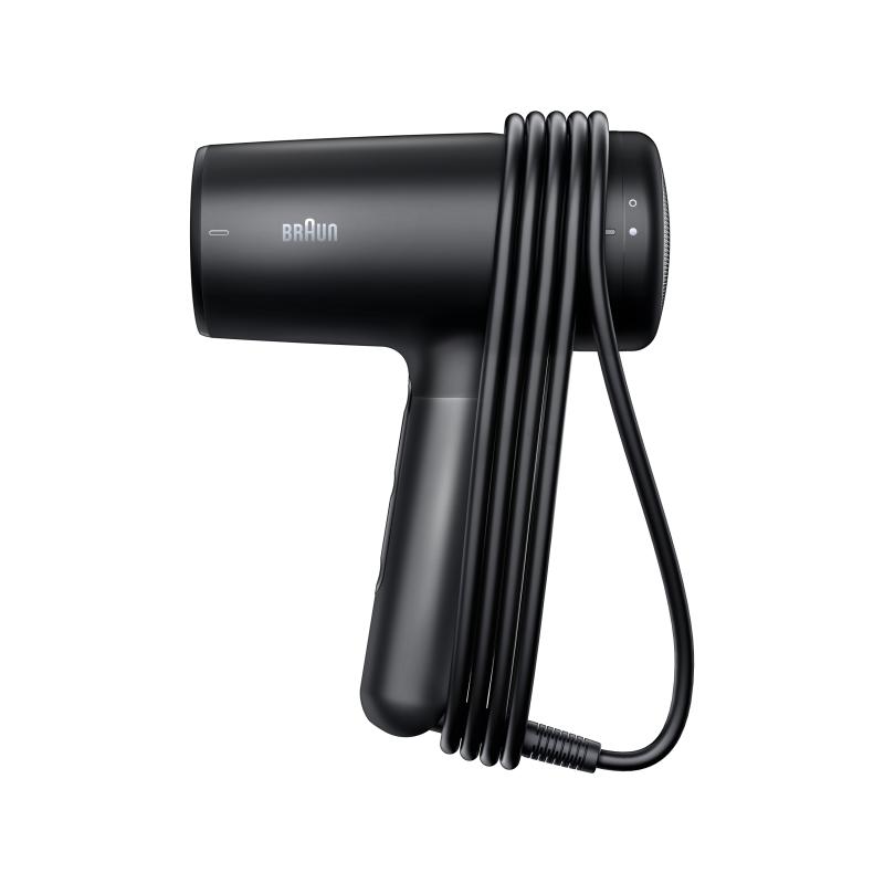 Braun Haircare Hairdryer HD4 2 Braun Haircare2 Braun Haircare 2 black Schwarz satin metal (BRHD425E)