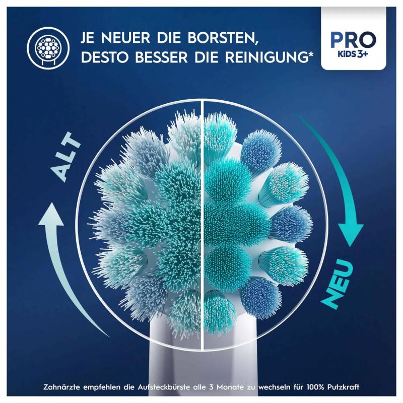 Braun Oral-B OralB Brushheads Pro Kids 3+ Frozen 4pcs (804759)