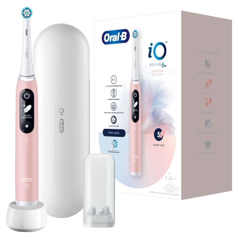 Braun Oral-B OralB Toothbrush iO Series 6N Sensitive Edition Pink Sand (445197)