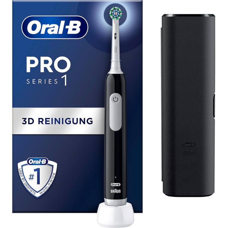 Braun Oral-B OralB Toothbrush Pro Series 1 Cross Action black Schwarz (914170)